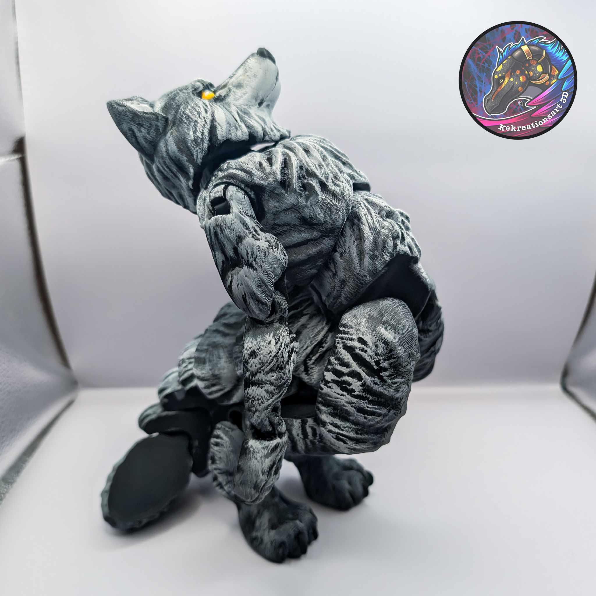 Flexi Werewolf Doll 3d model