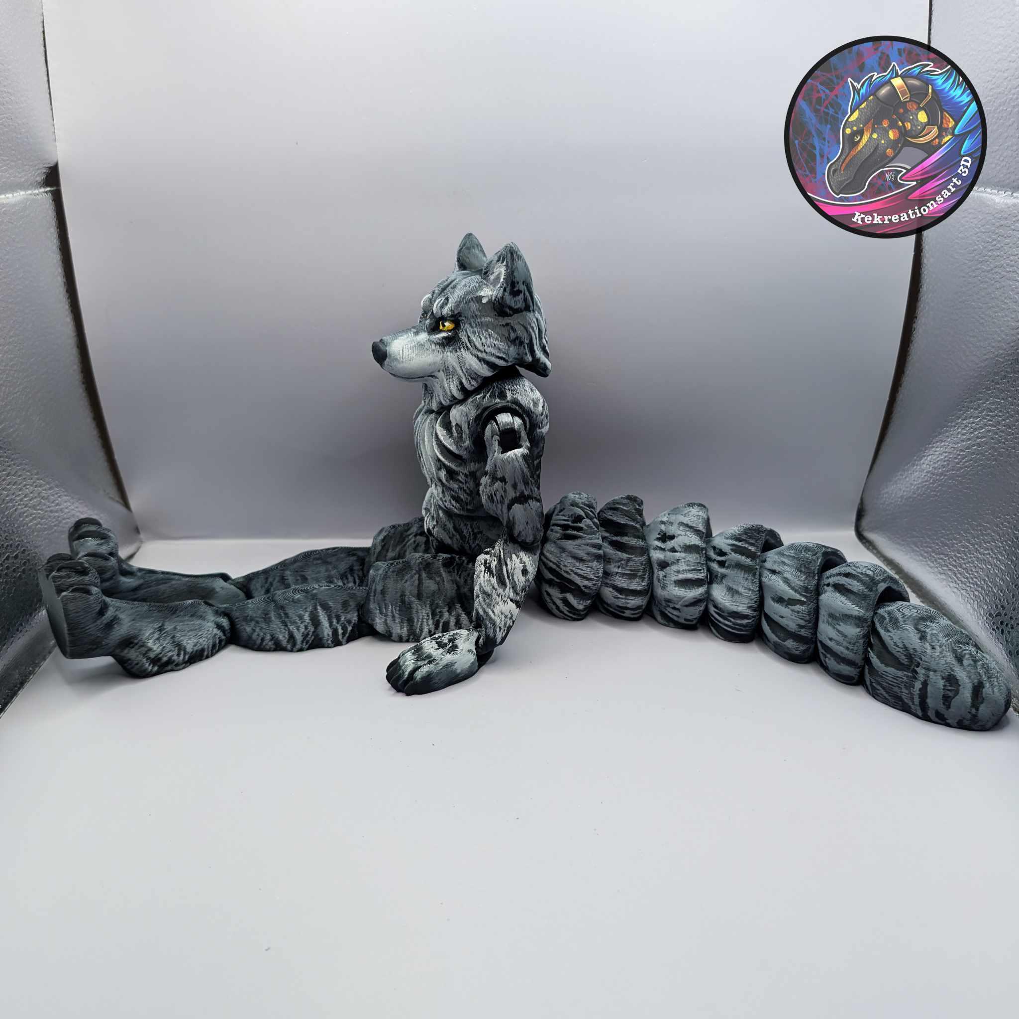 Flexi Werewolf Doll 3d model