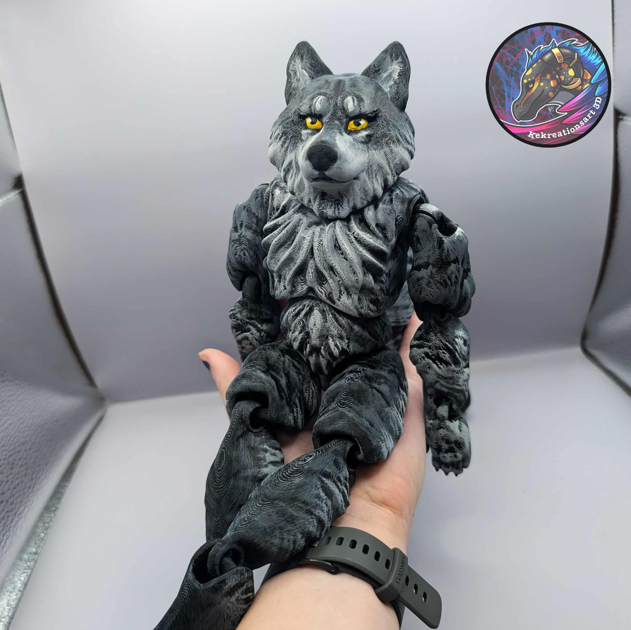 Flexi Werewolf Doll 3d model