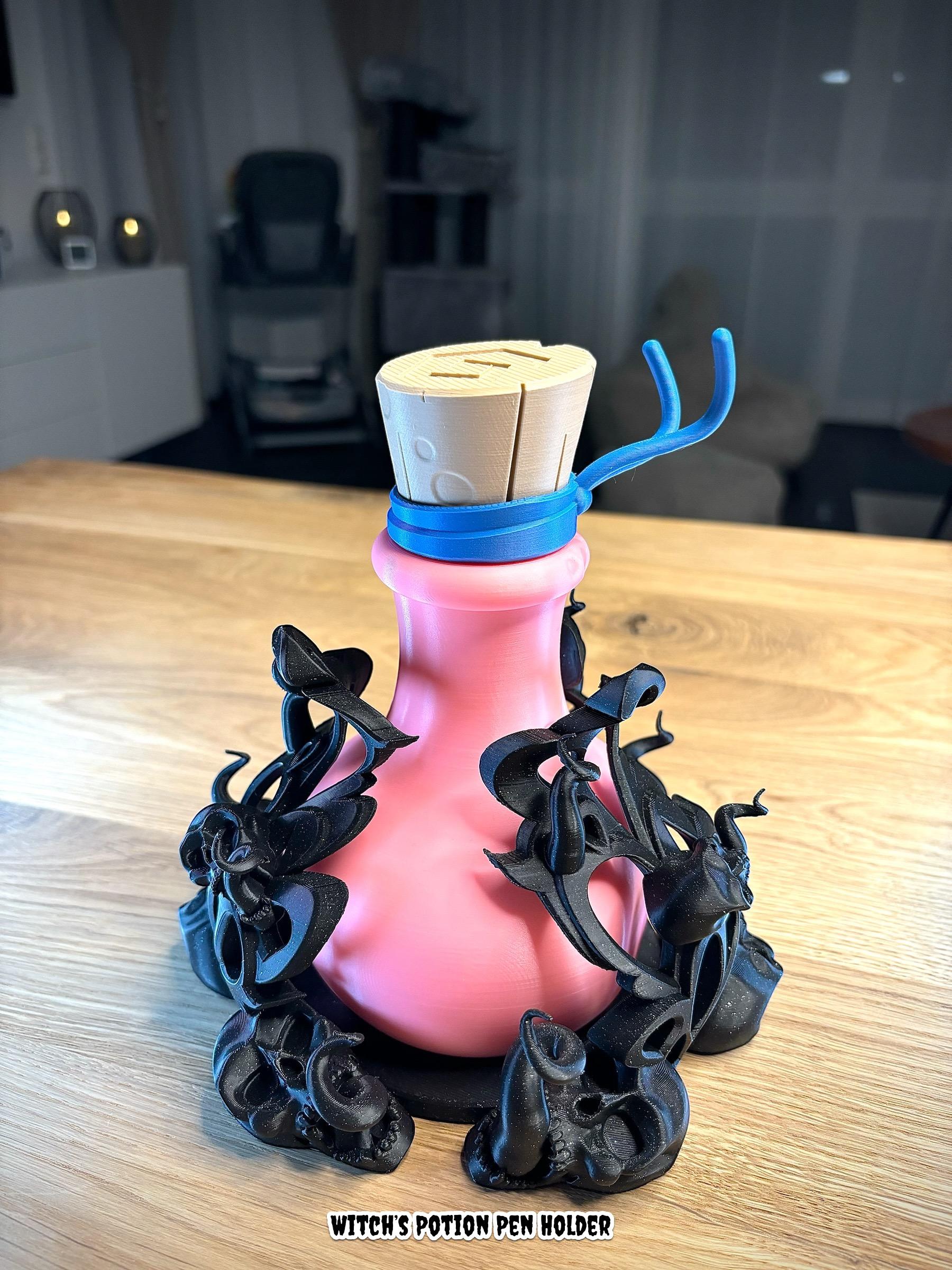 Witchs Potion Universal Holder - Halloween Special 3d model