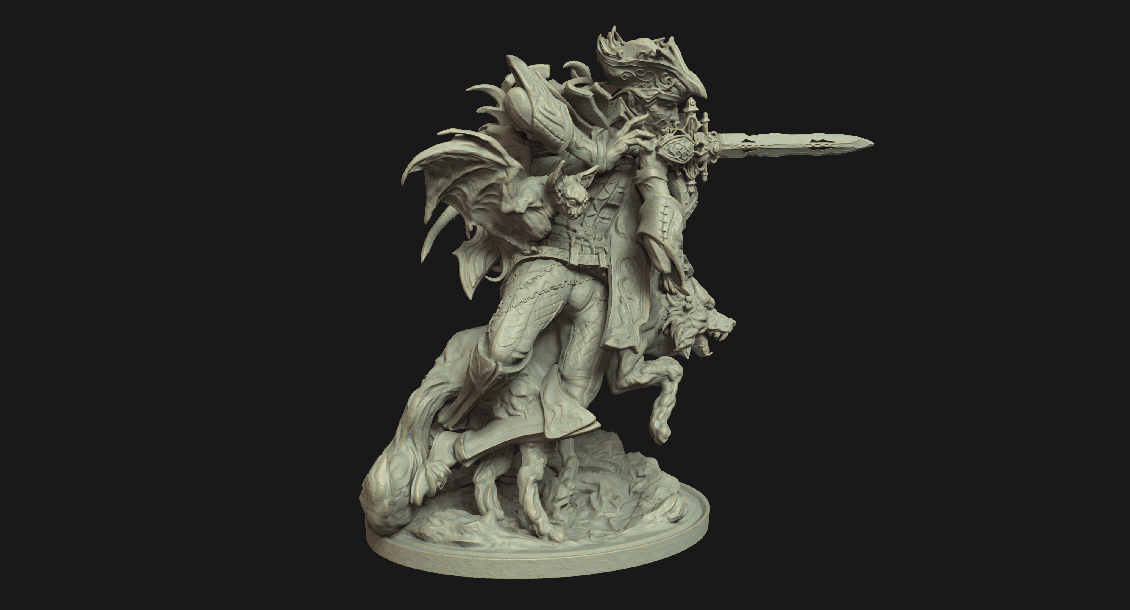 Blood Hunter - Heroes and Legends Collection 3d model