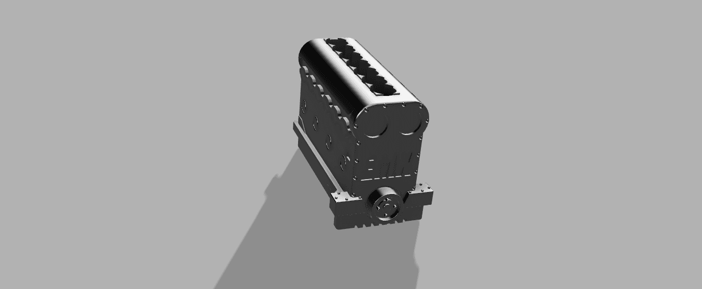 ENGINE PEN HOLDER 3d model