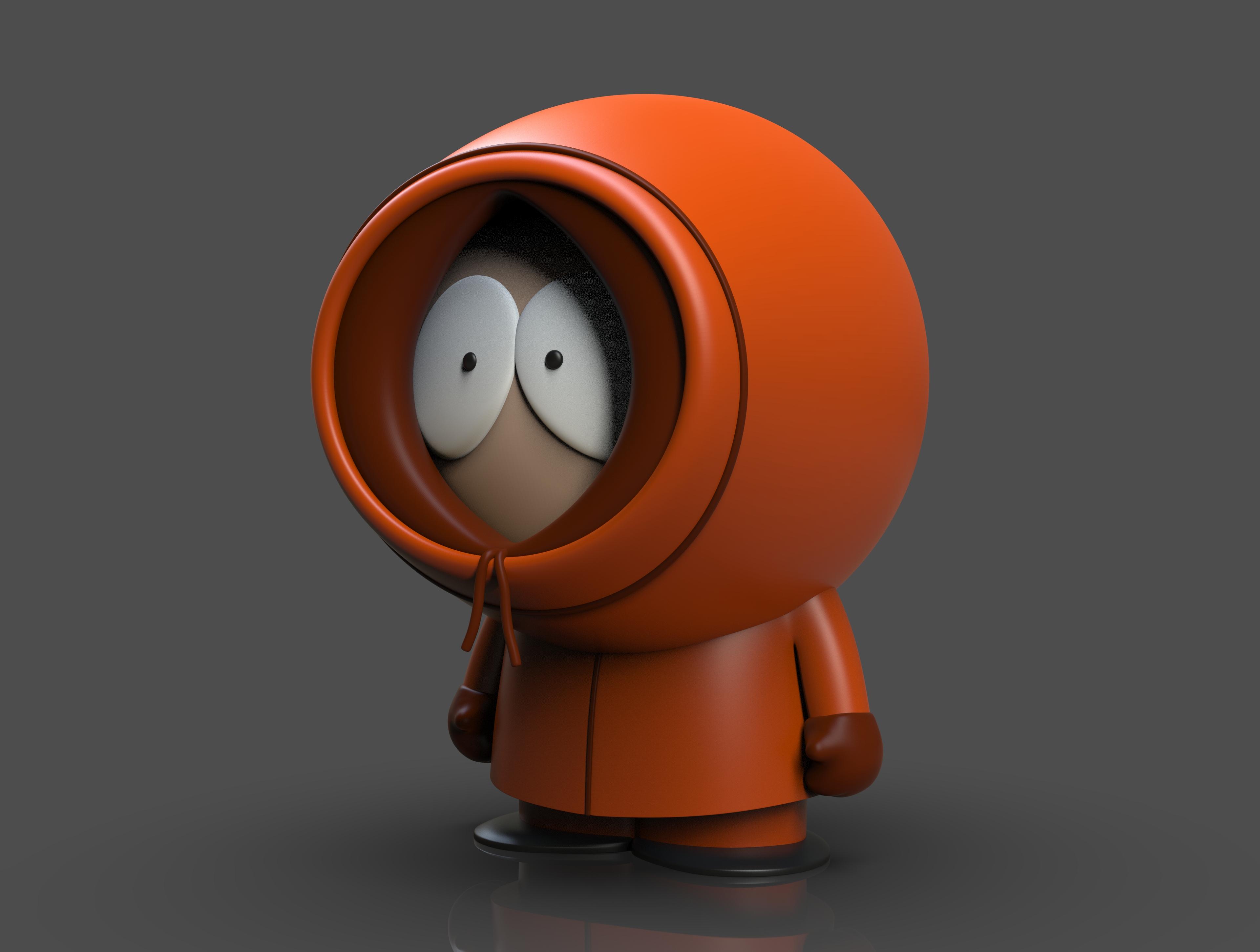 South Park Kenny Figure 3d model