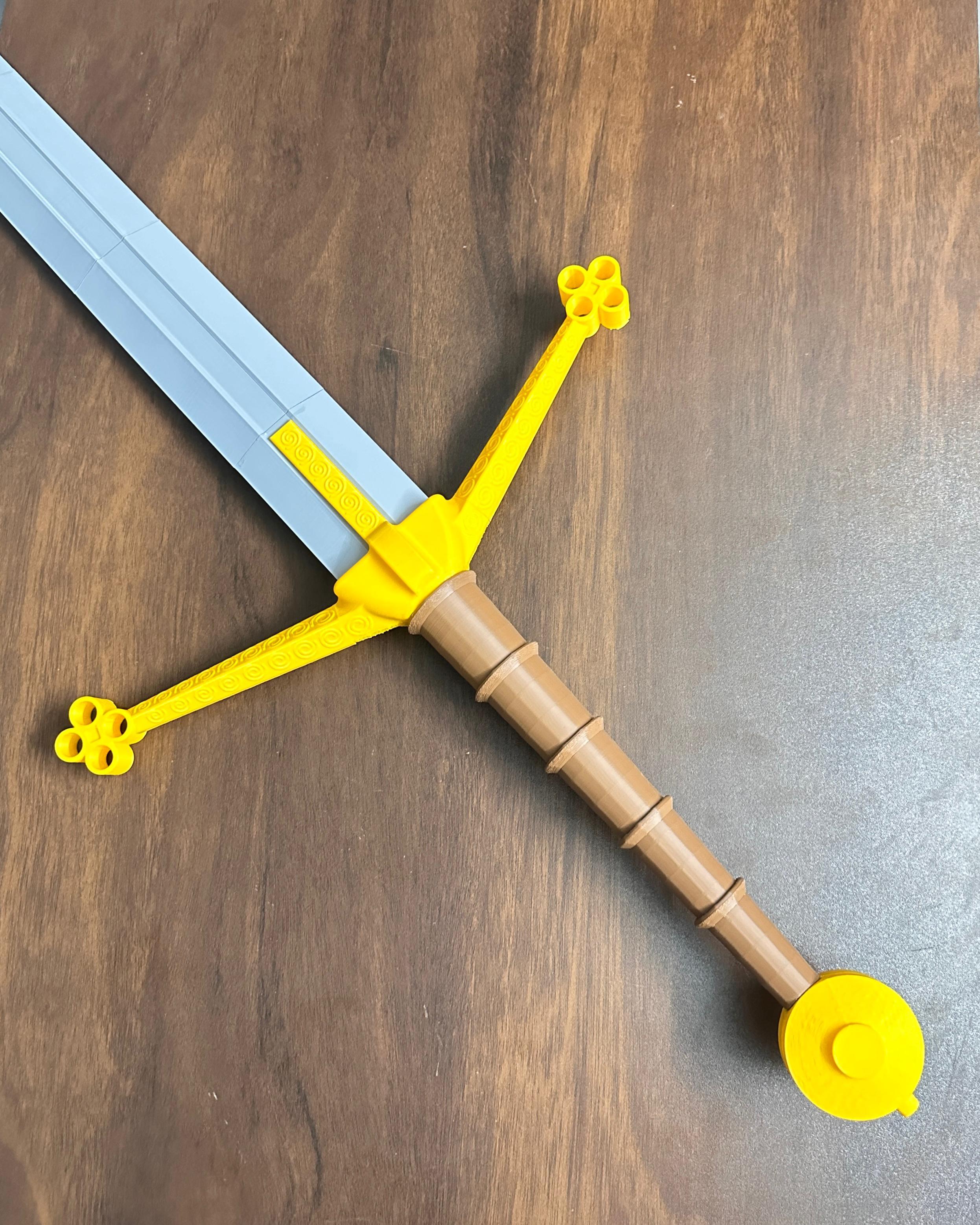 Claymore Greatsword (3D Printable) 3d model