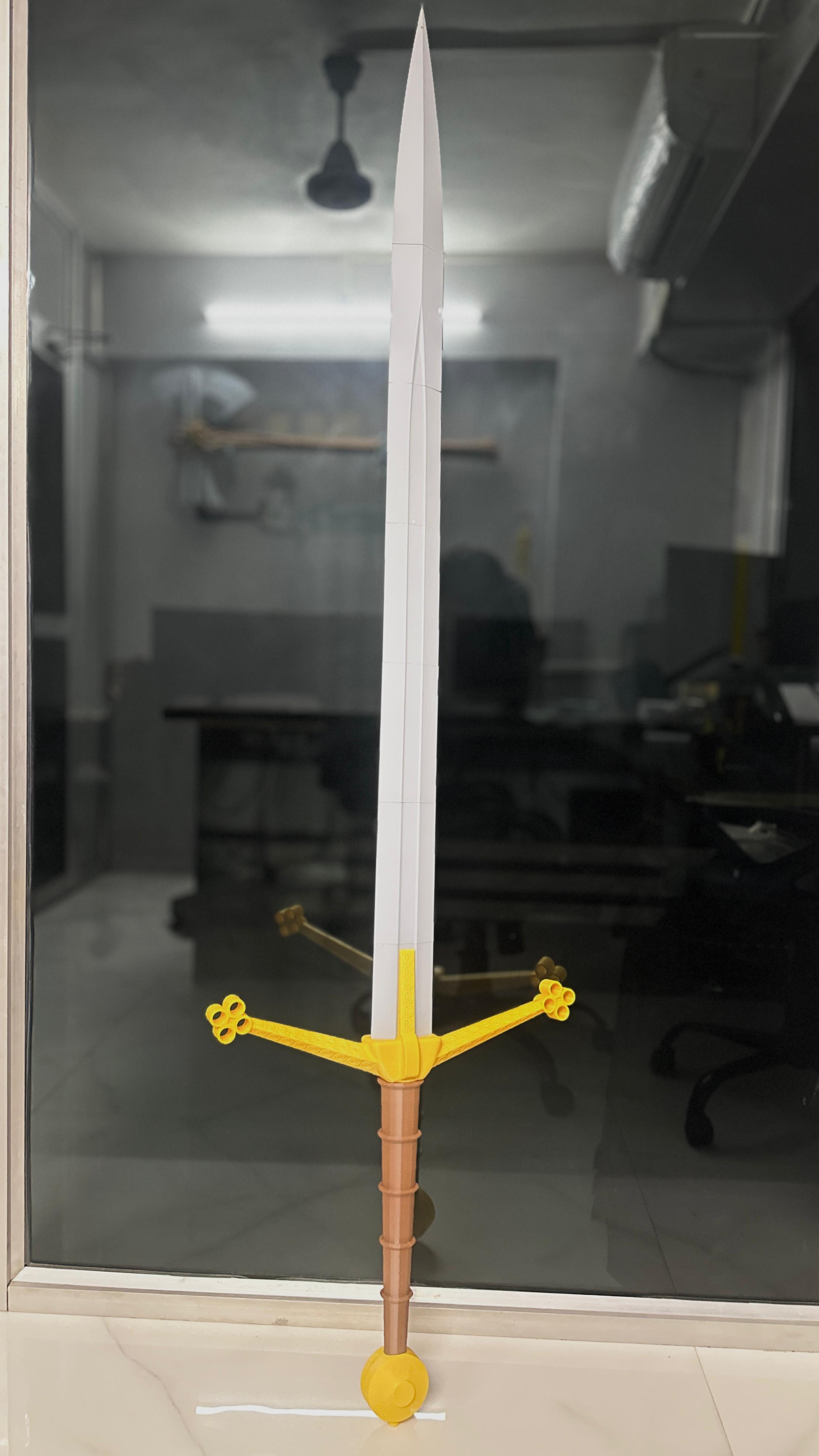 Claymore Greatsword (3D Printable) 3d model