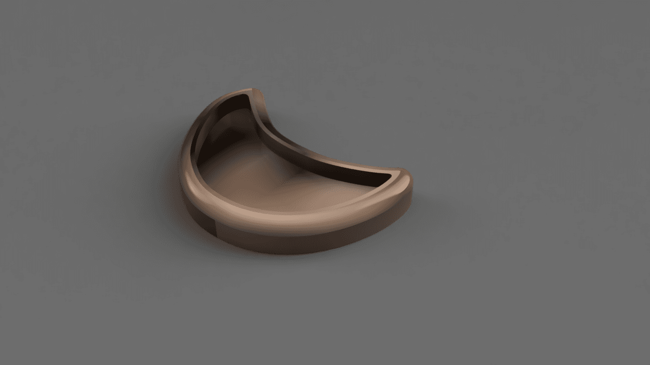 Moon ring holder.stl 3d model