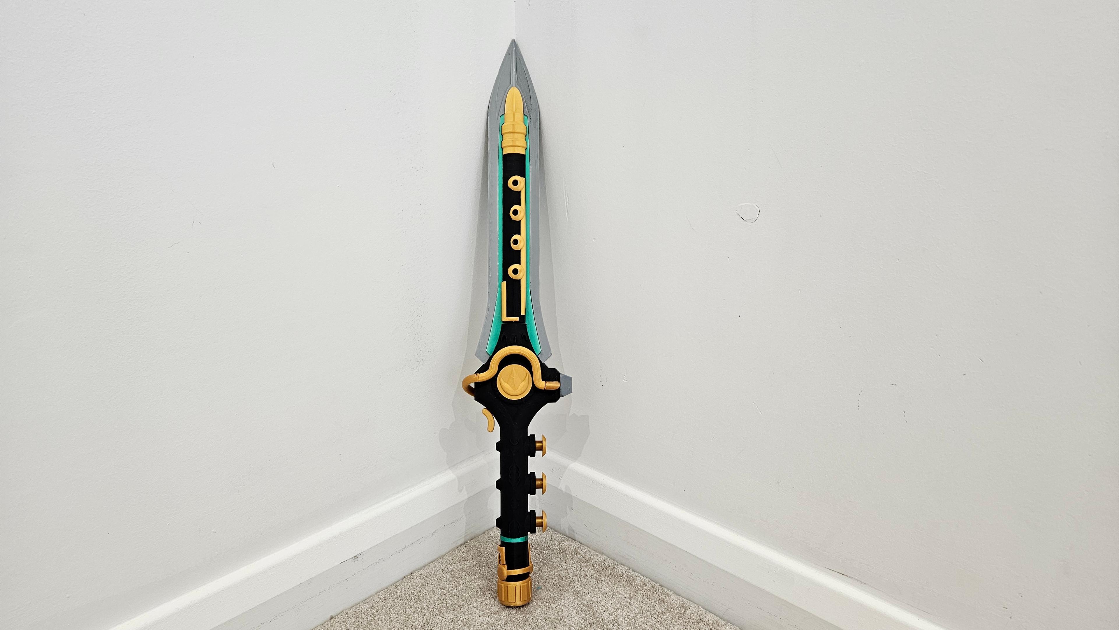 Green Ranger Dragon Dagger - Mighty Morphin Power Rangers 3d model