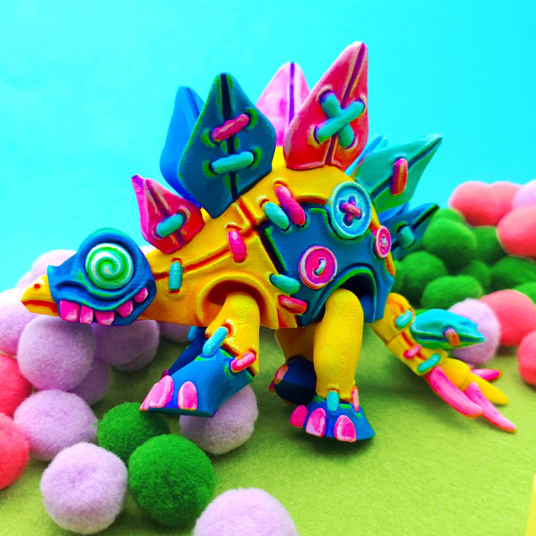 Stuffed Stegosaurus, August 2023 Exclusive 3d model