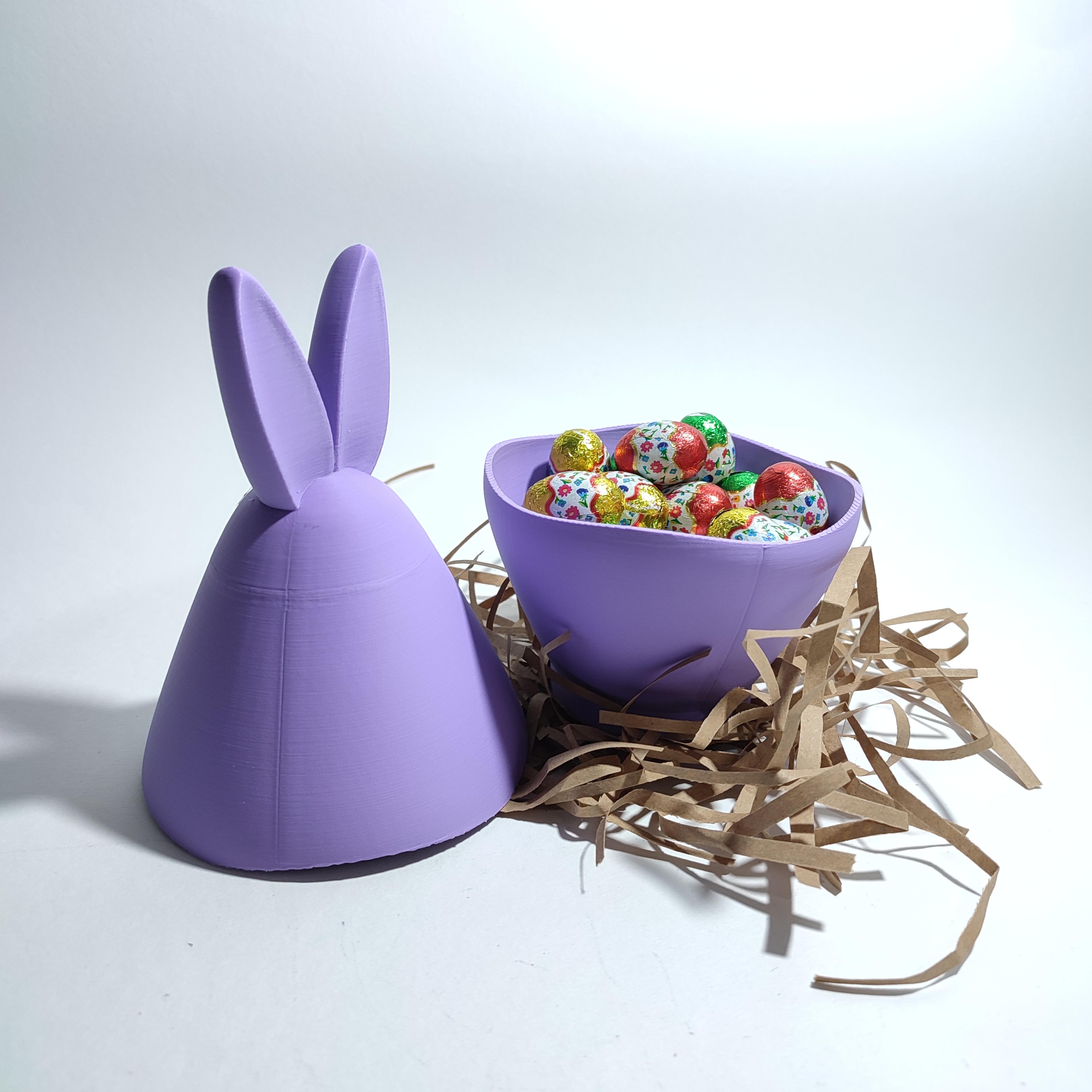 Bunny Container 3d model