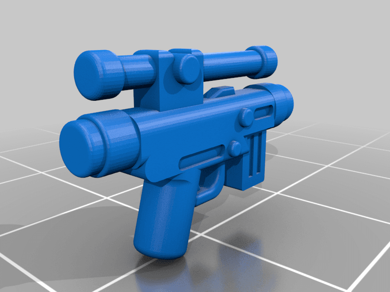 SE-14R Blaster (Lego) 3d model