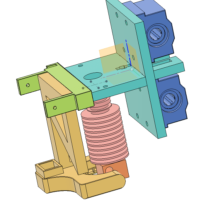 extruder kerig .step 3d model