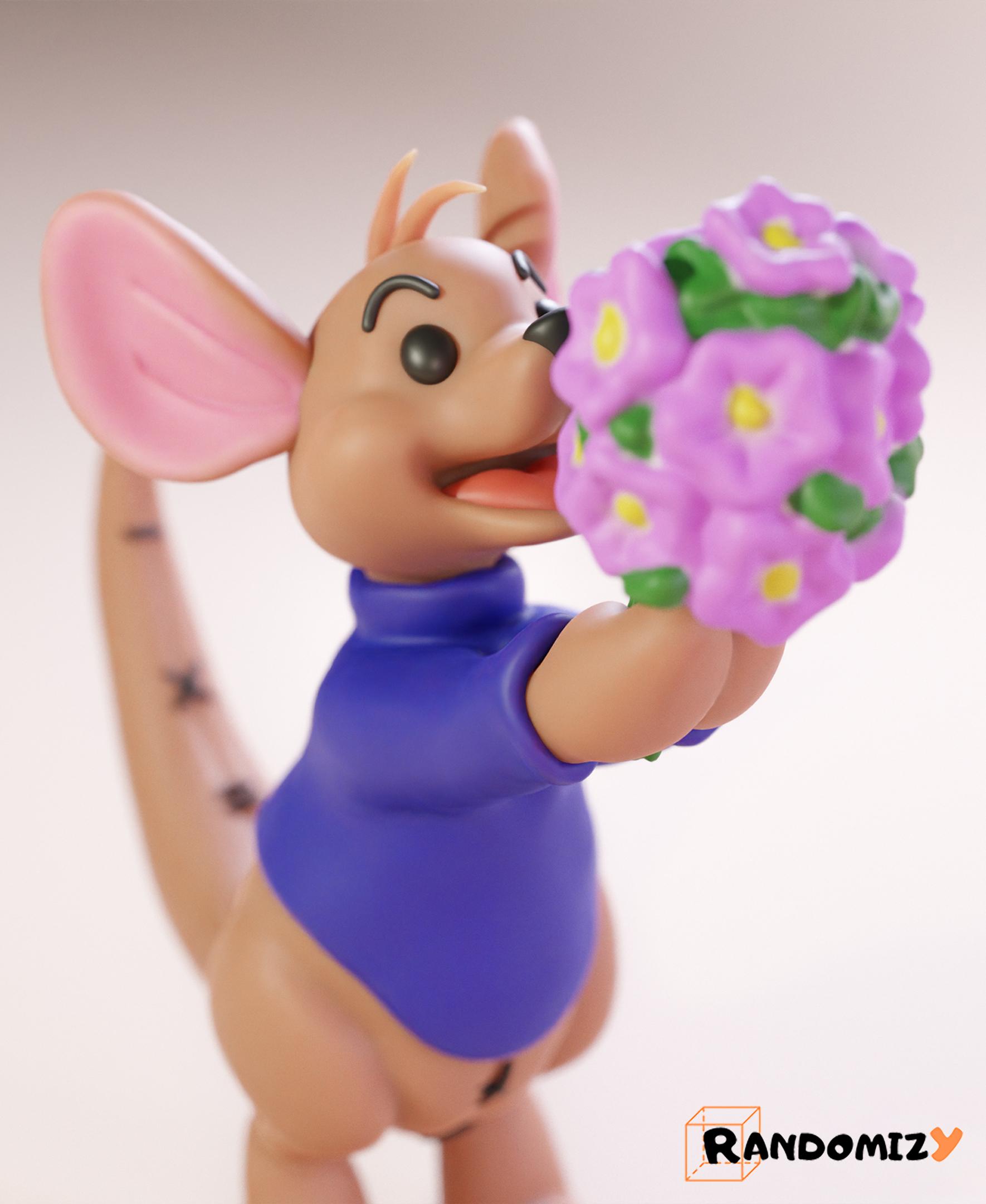 Kanga and Roo (Fanart) 3d model