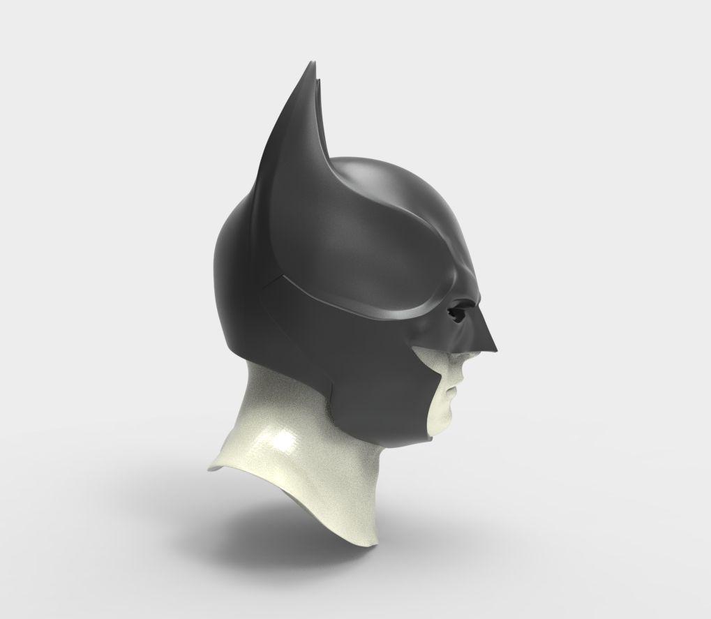 Batman Arkham Assylum Cowl 3d model