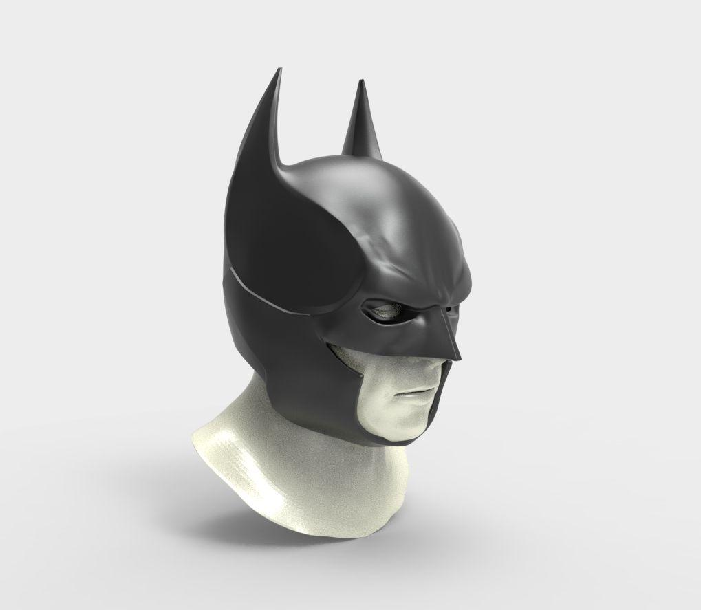 Batman Arkham Assylum Cowl 3d model