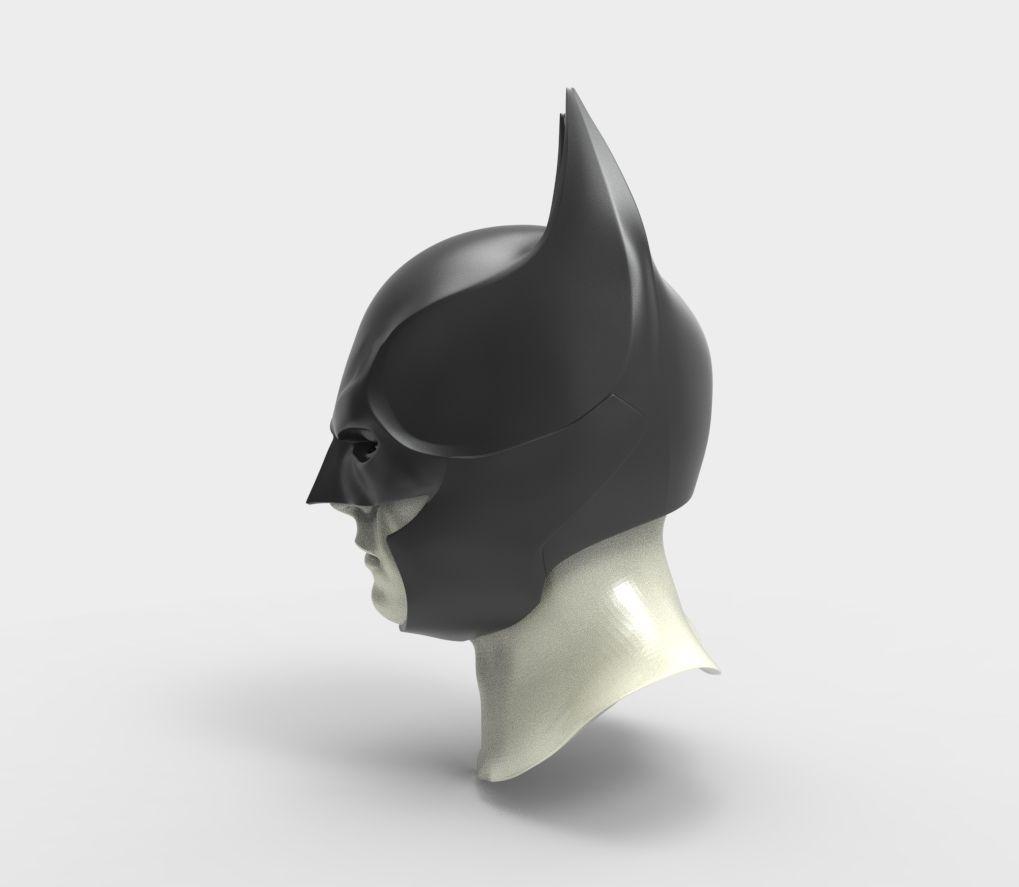 Batman Arkham Assylum Cowl 3d model