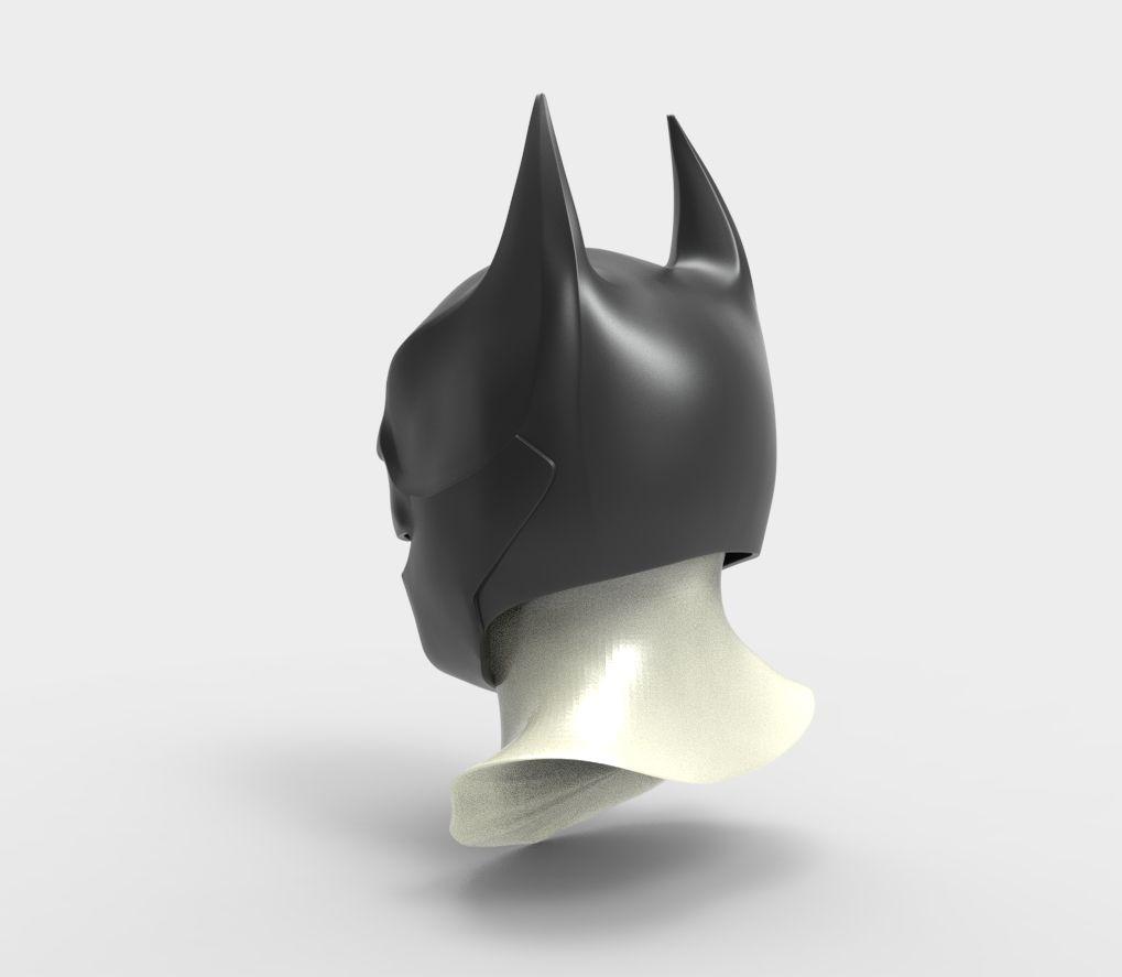 Batman Arkham Assylum Cowl 3d model