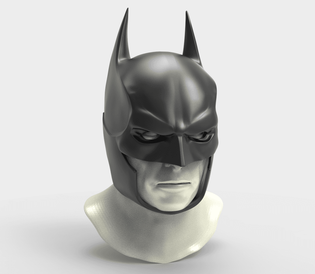 Batman Arkham Assylum Cowl 3d model