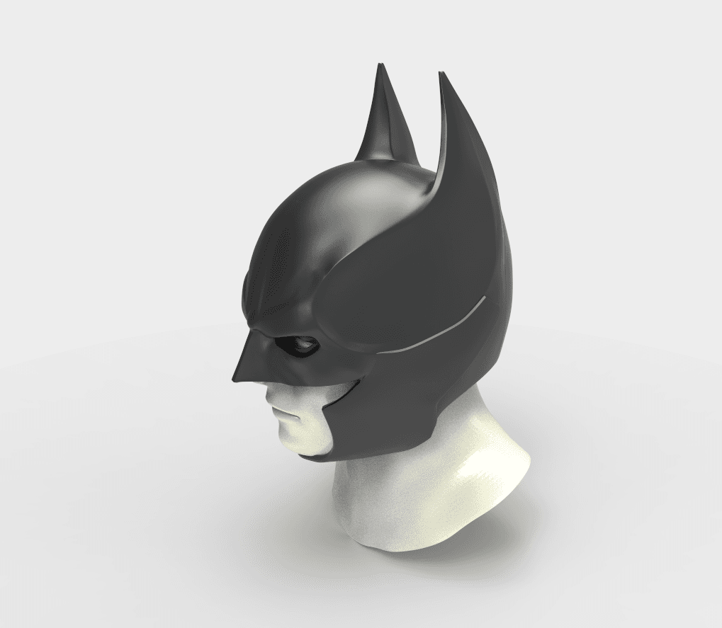 Batman Arkham Assylum Cowl 3d model