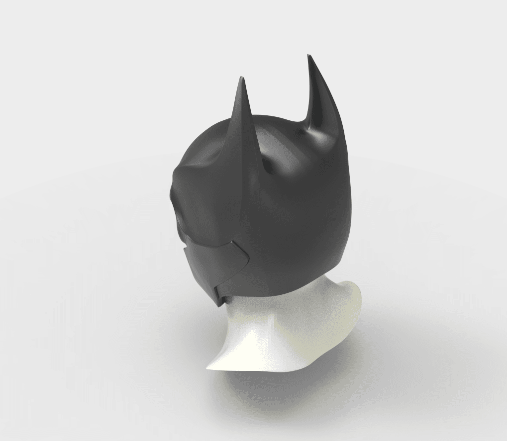 Batman Arkham Assylum Cowl 3d model