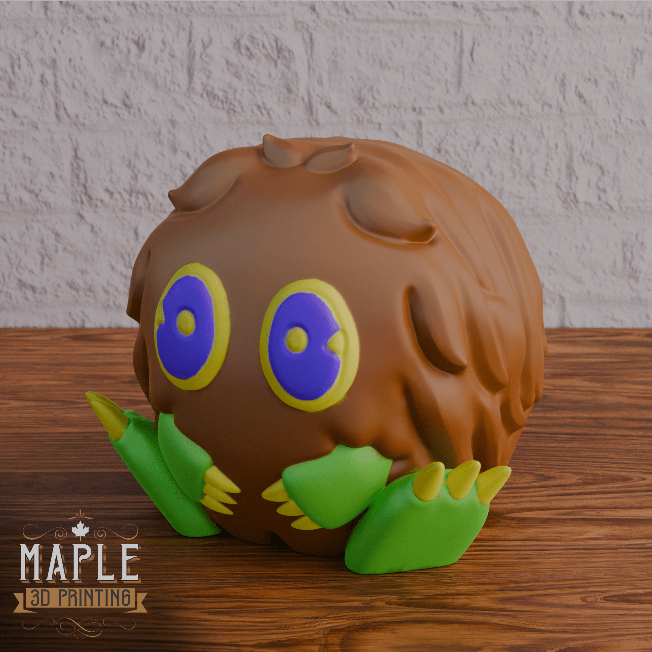 Kuriboh - YuGiOh - Print in Place 3d model