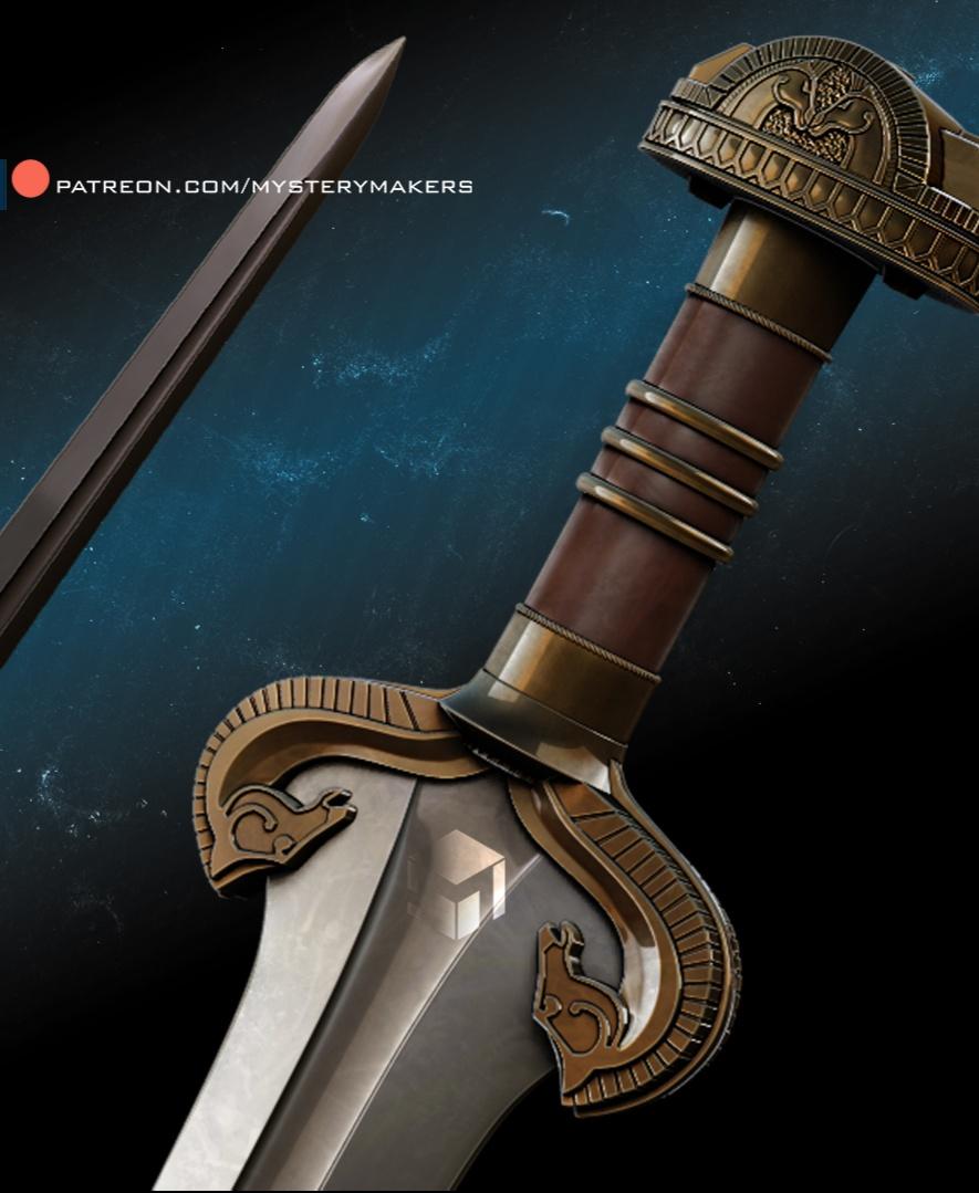 The sword of Eowyn 3d model