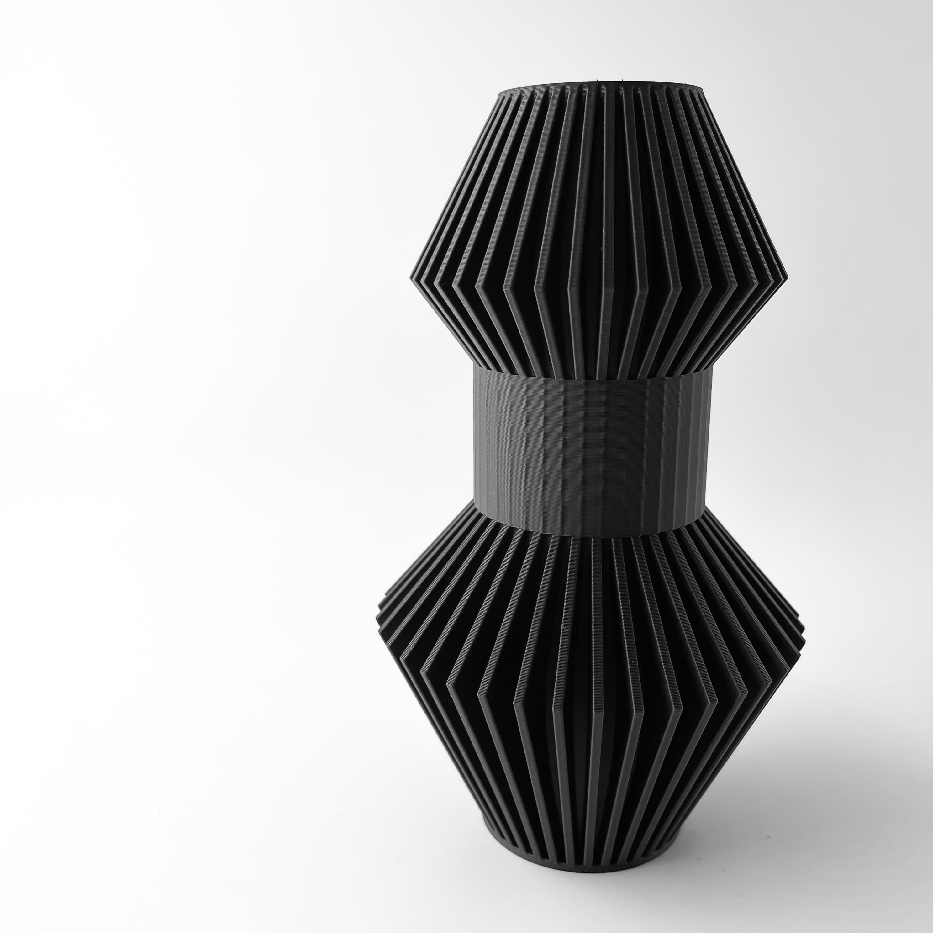 The Anter Vase, Modern and Unique Home Decor for Dried and Flower Arrangements  | STL File 3d model