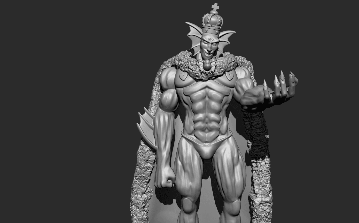 Sea king - one punch man 3D print model 3d model