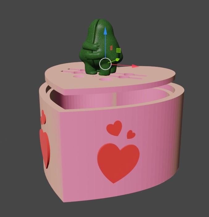 Avo-Cuddles (Thangs Valentine’s Day Contest) 3d model