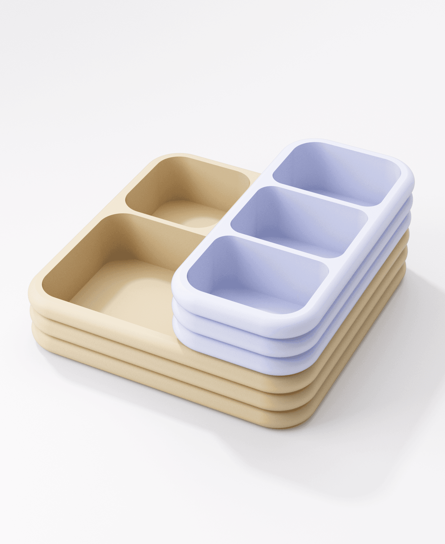 Modular Desk Tray Type 1 3d model