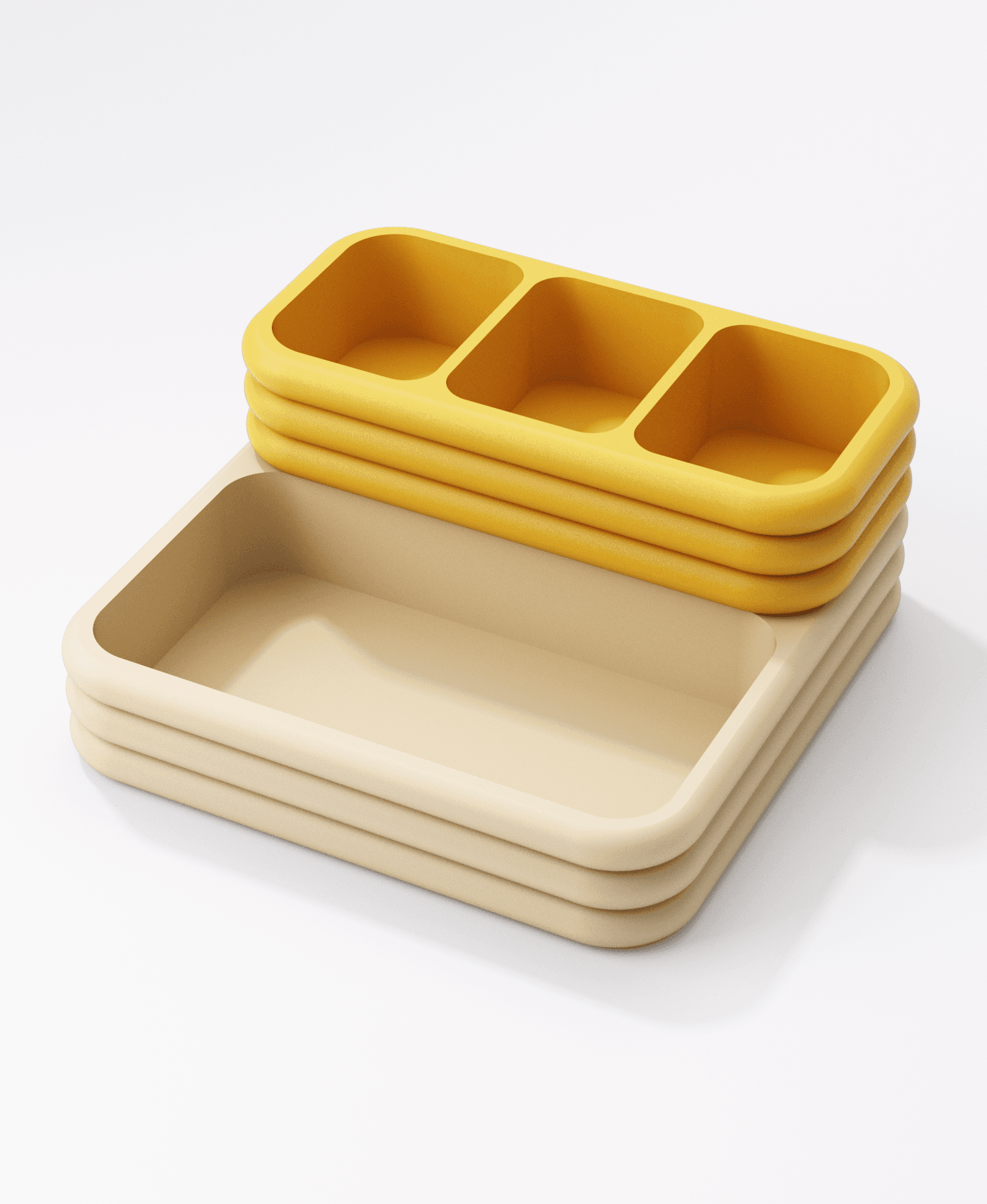 Modular Desk Tray Type 1 3d model