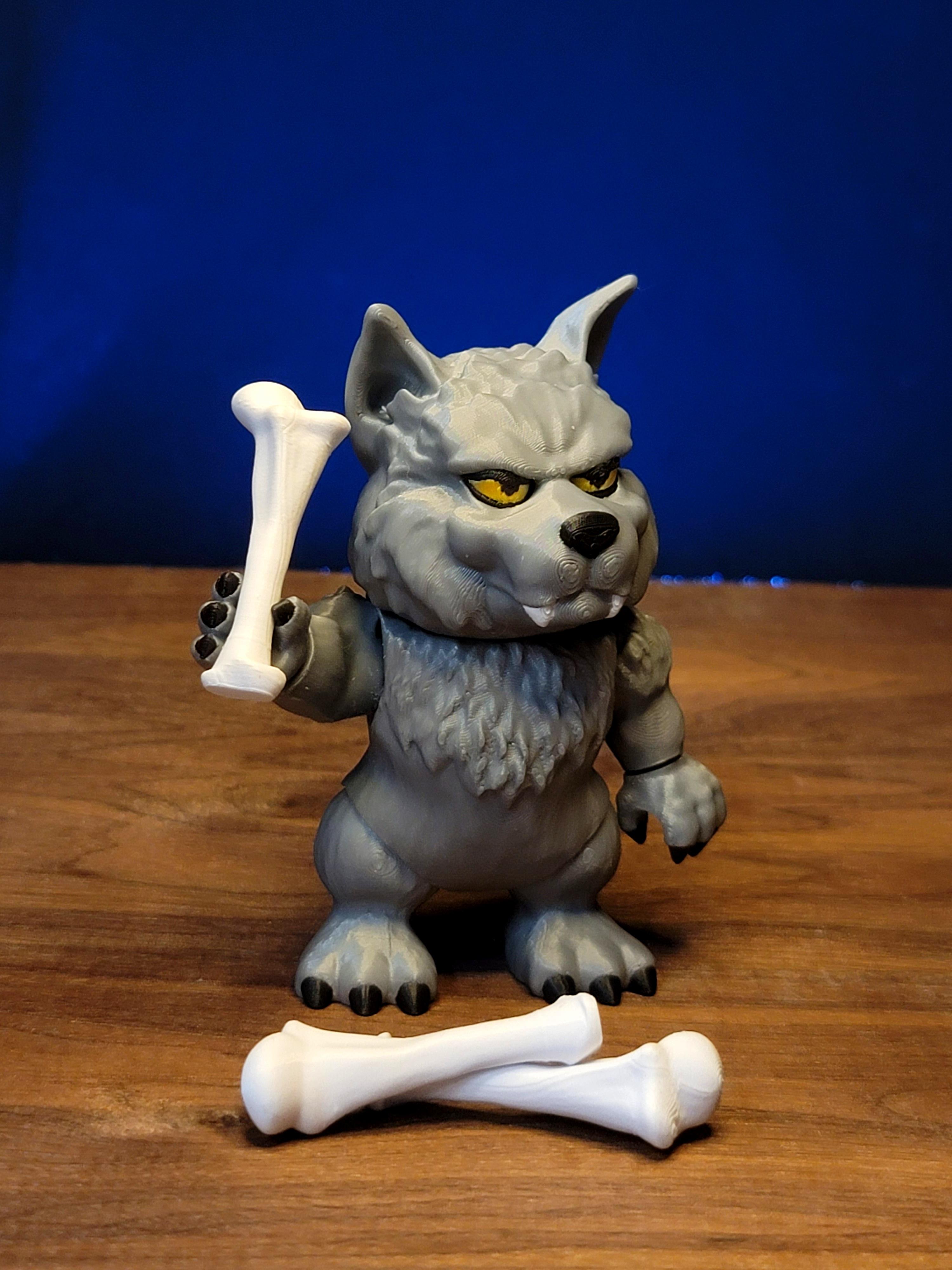 Wolfman Flexi 3d model