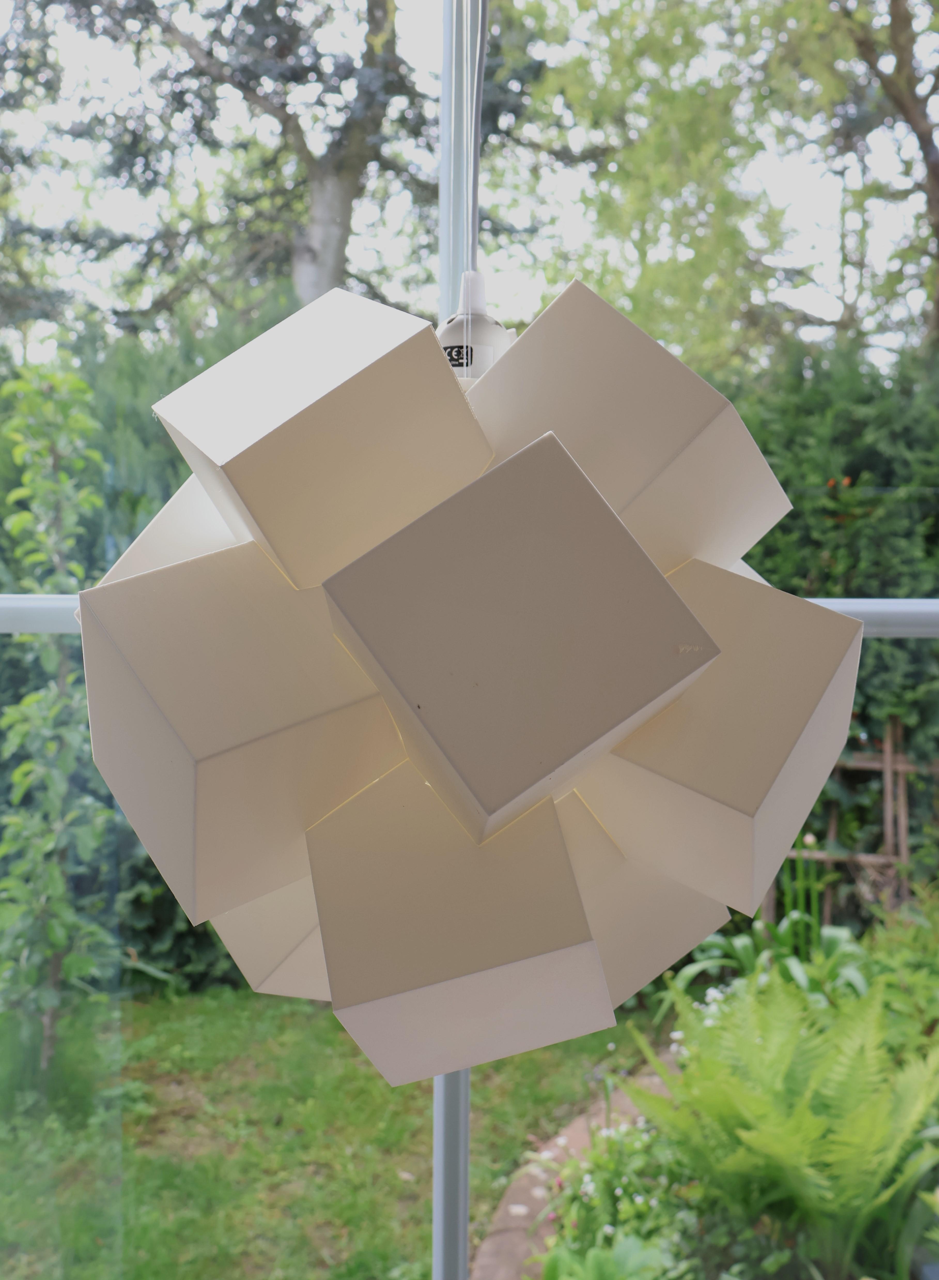 Cube Lamp 3d model