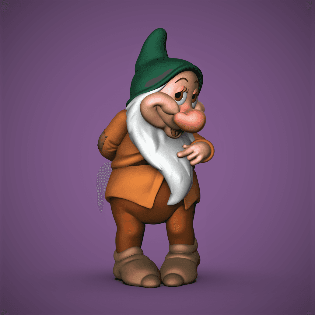 Bashful -Snow White 3d model