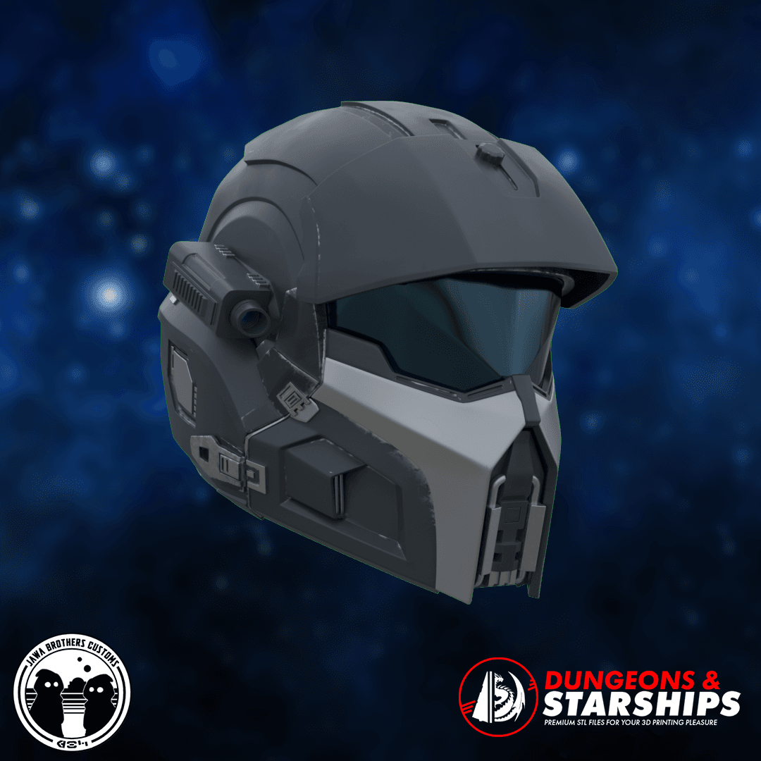 Helldivers 2 Infiltrator Helmet 3d model