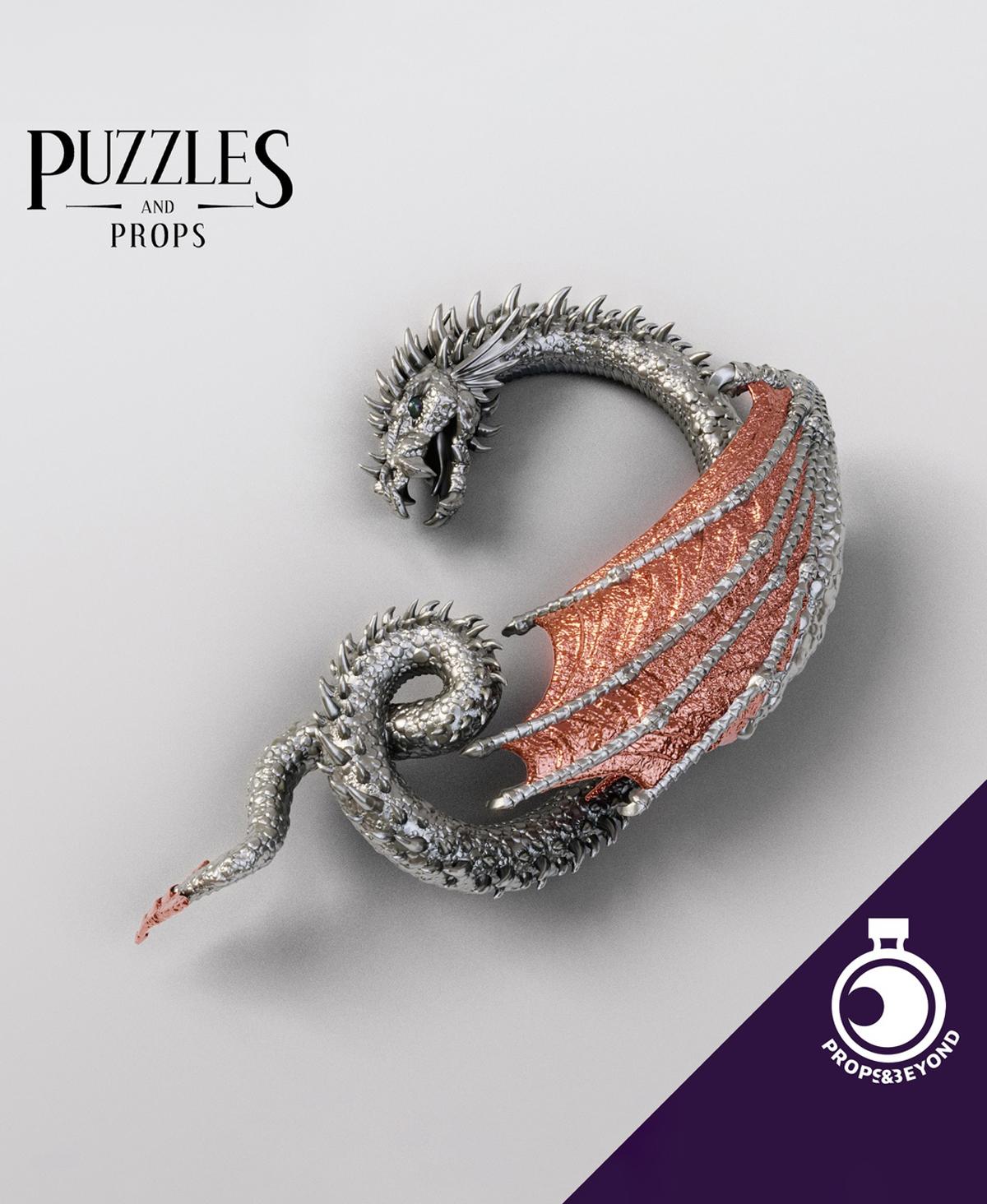 Dragon Earring 3d model