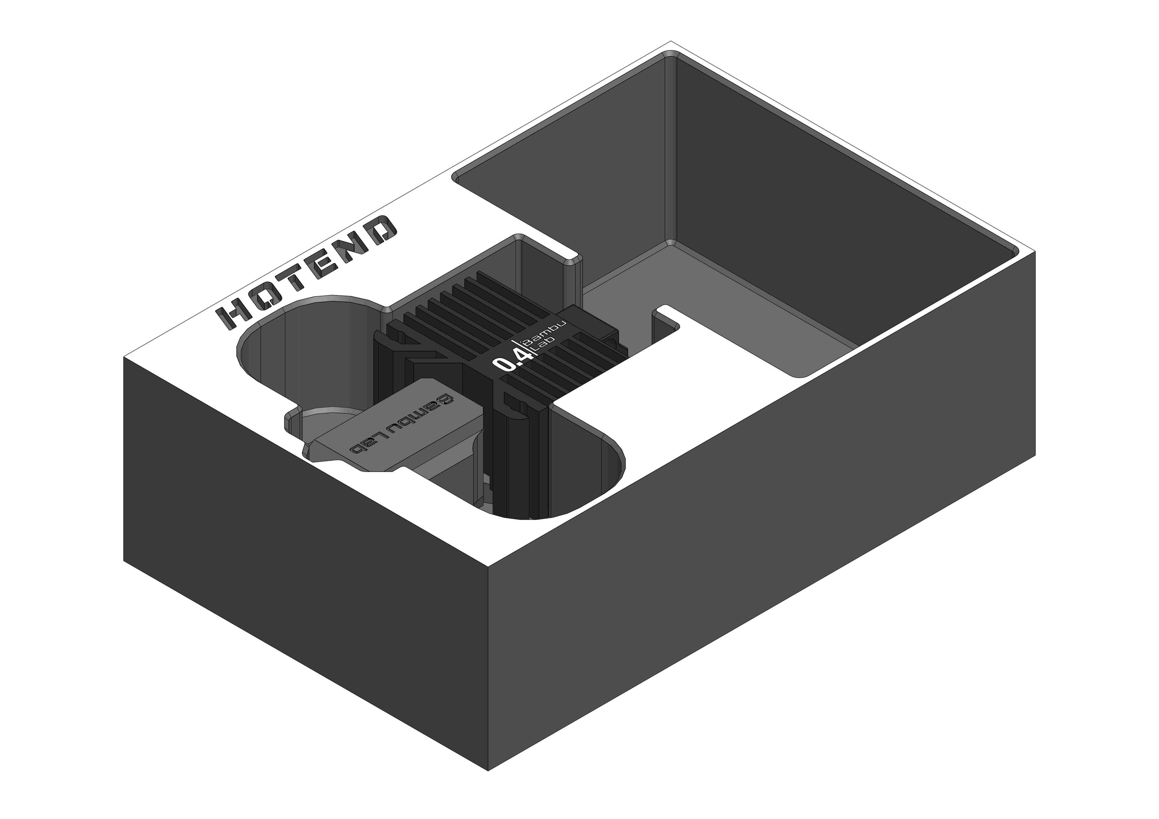 [BaBo] insert hotend 2x3  3d model