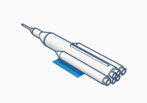 artemis 1 moon rocket 3d model