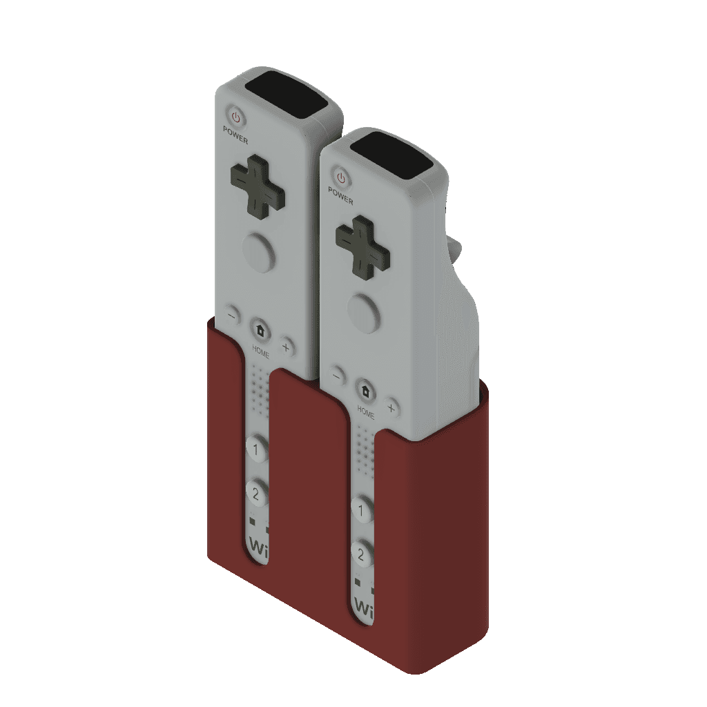 Wiimote Caddy.3mf 3d model