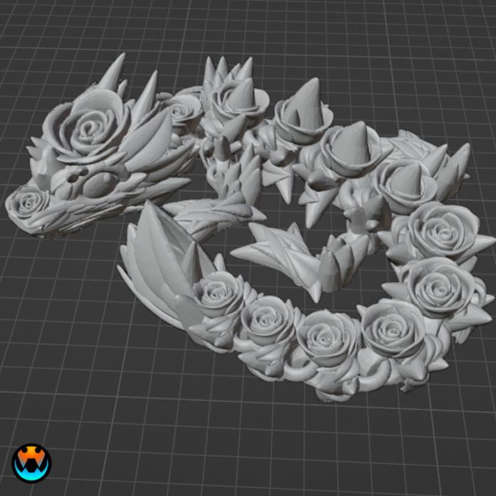 Baby Rose '23 Dragon 3d model