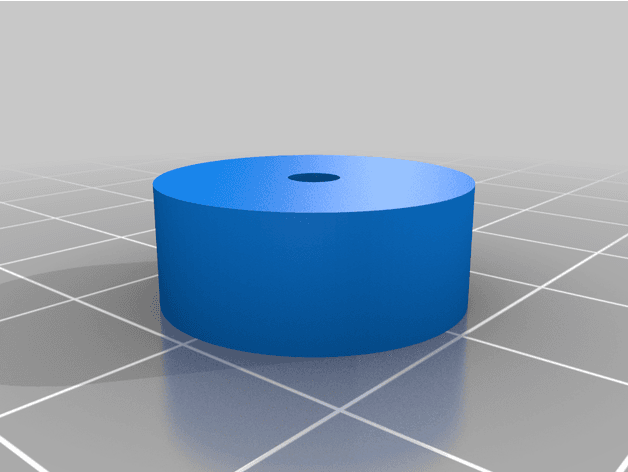 M5 Knob Nut Cover Grip Hardware 3d model