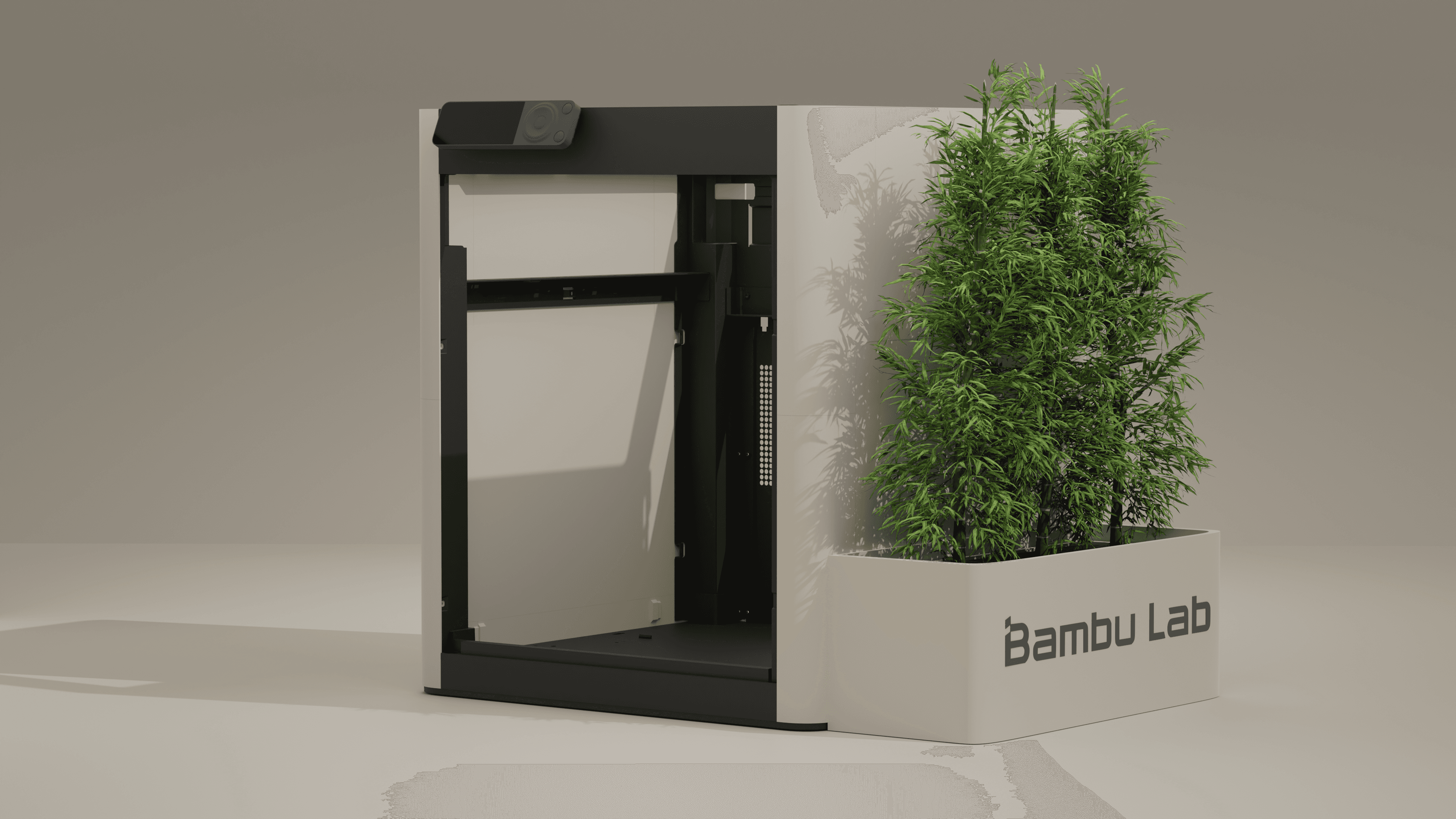 Remix of Bambu Lab P1P Frame #ThangsBambuContest 3d model