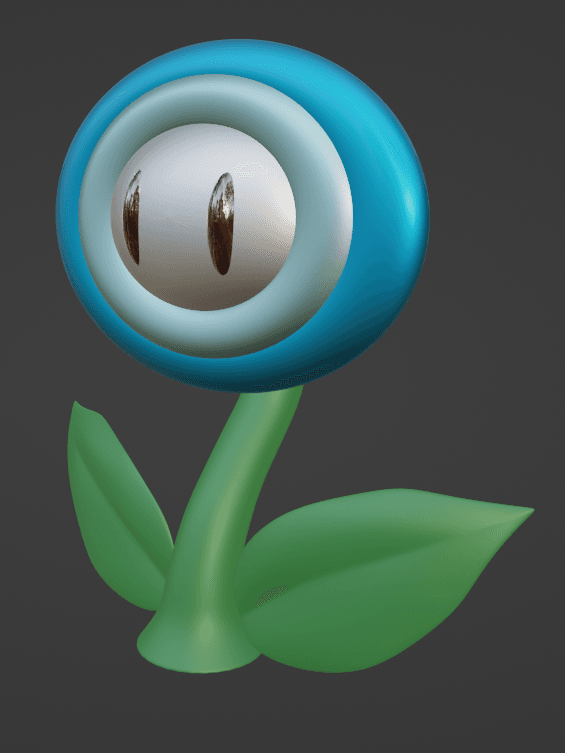 Fire Flower 3d model