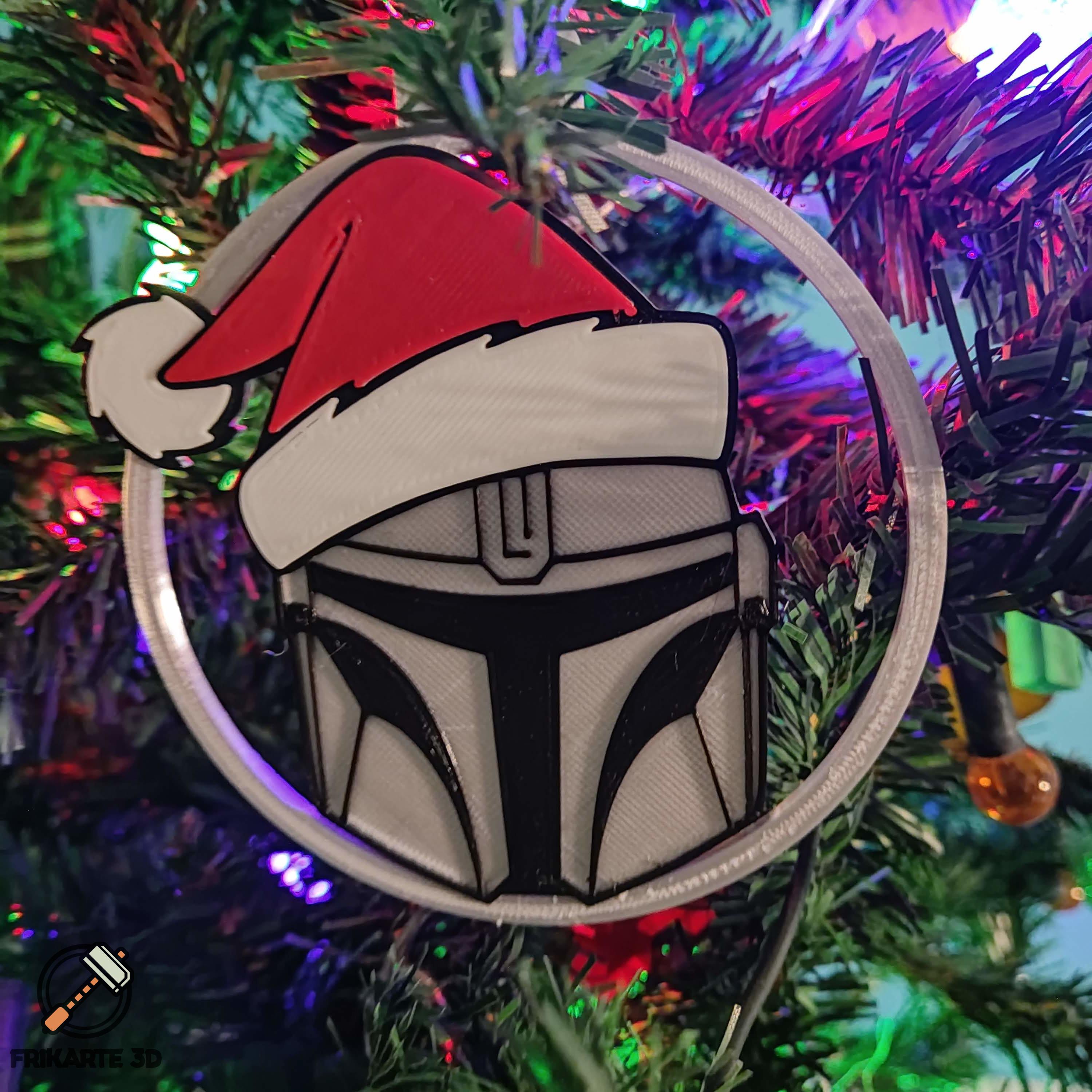 The Mandalorian Christmas Tree Decoration 3d model