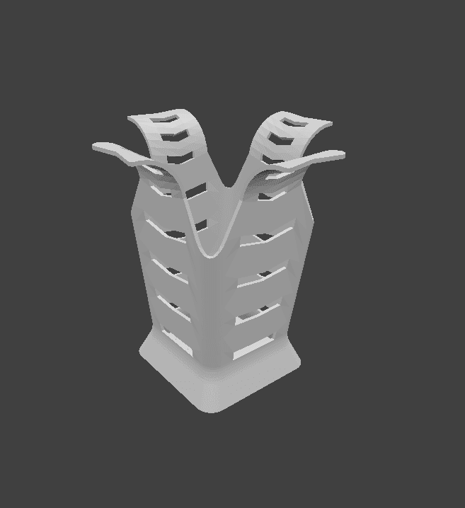 DECORATIVE VASE 3d model