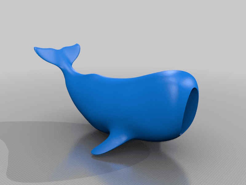 Moby Whale Bic Buddy 3d model