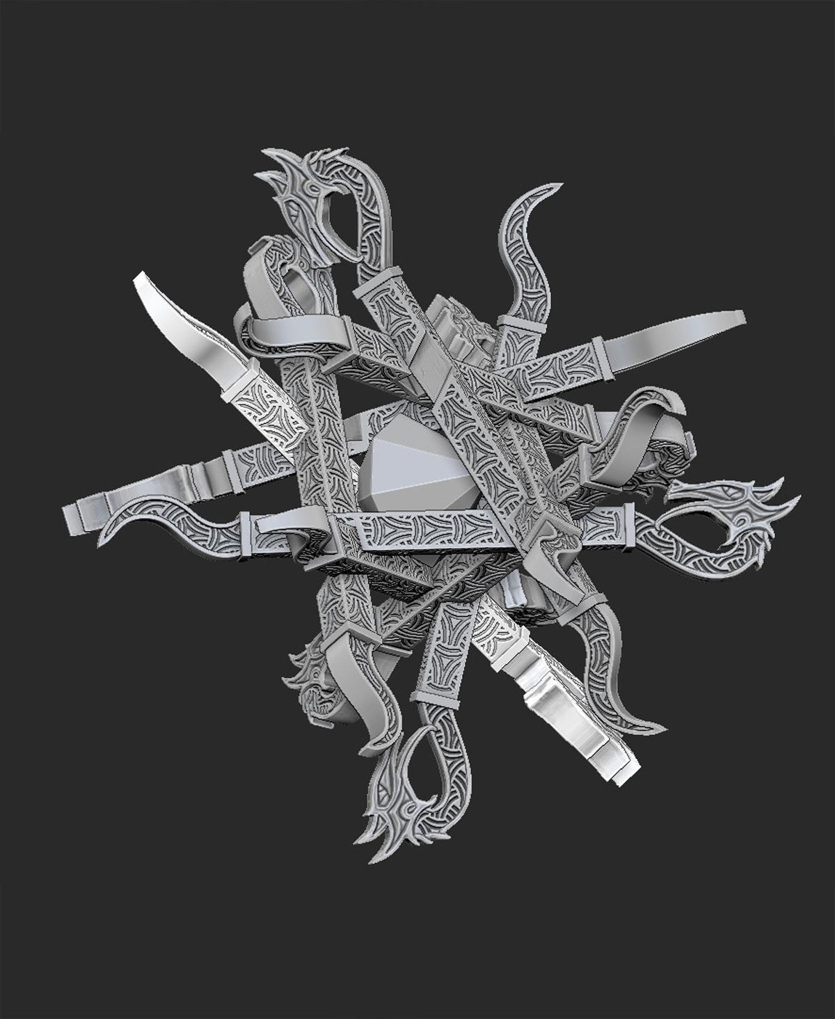 Puzzle - The Dragon Hoard 3d model