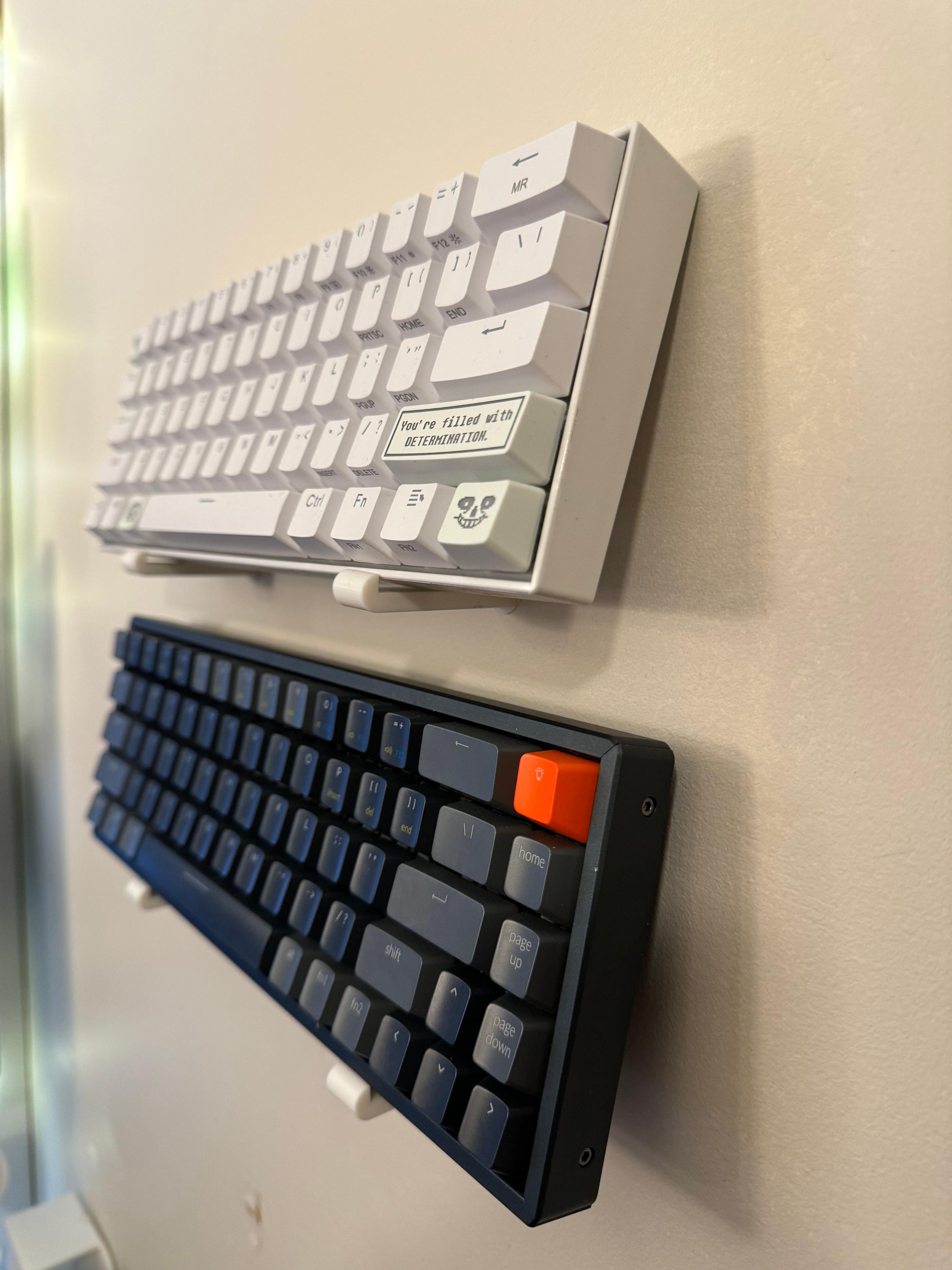 Keyboard Wallmount: Keep It Up! 3d model