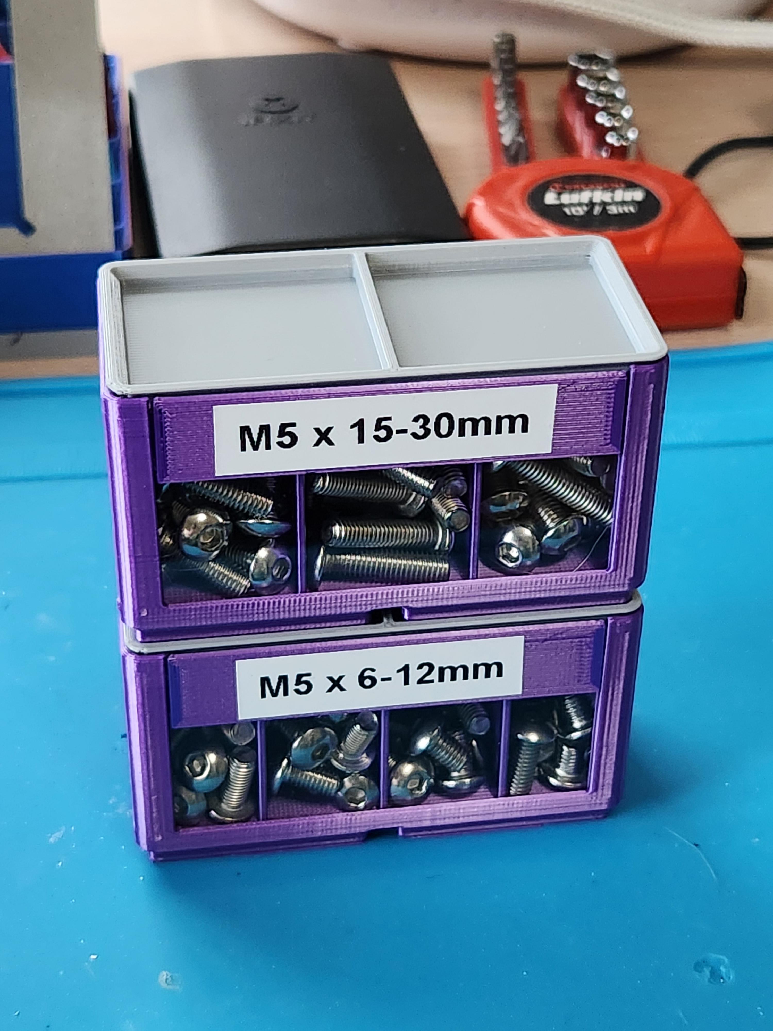 Gridfinity Lids - File printed very well, and fits my windowed bins perfectly. Even have the added benefit of allowing the bins to stack still. The bins don't seat down into the lids completely, but I think that'd be basically impossible. They seat well enough that they'll stay put. - 3d model