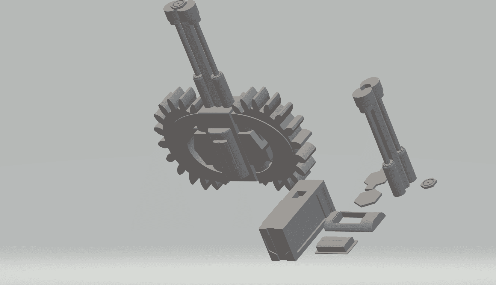 FHW: Gear Axe prop (BoD) 3d model