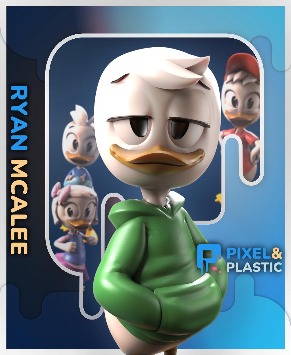 Louie Duck - Ducktales (2017) 3d model